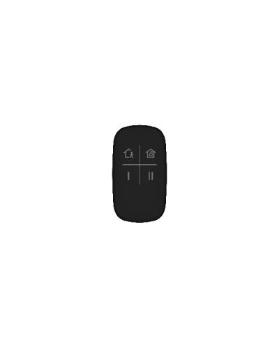 DS-PKF1-WE (цв. черный). Брелок 4-х кнопочный с обратной связью. AX PRO Hikvision в Рязани