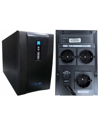 UPS-220/1200VA. Источник бесперебойного питания. AccordTec в Рязани