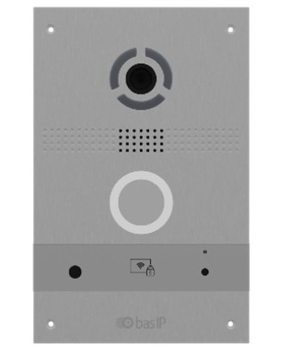 AV-08FB SILVER. Вызывная панель IP-домофона. BAS-IP в Рязани