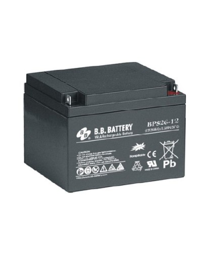 B.B. Battery BPS 26-12: Аккумулятор герметичный свинцово-кислотный в Рязани