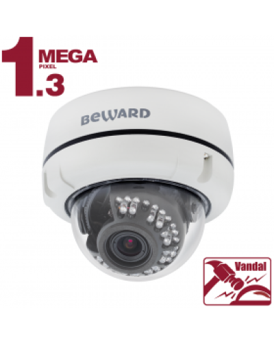B1510DV. Видеокамера IP купольная. Beward в Рязани