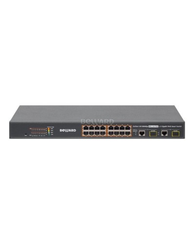 STW-1622HP. Коммутатор 16-портовый. Beward в Рязани
