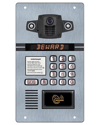 DKS15105. Вызывная панель подъездного IP-домофона. Beward в Рязани