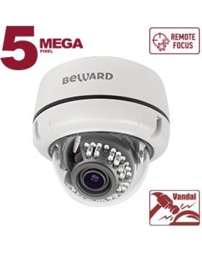 B5350DVZ (2.7-13.5мм). Видеокамера IP купольная. Beward в Рязани
