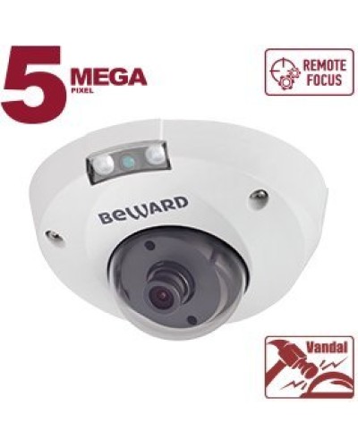 B5320DMR (6мм). Видеокамера IP купольная. Beward в Рязани