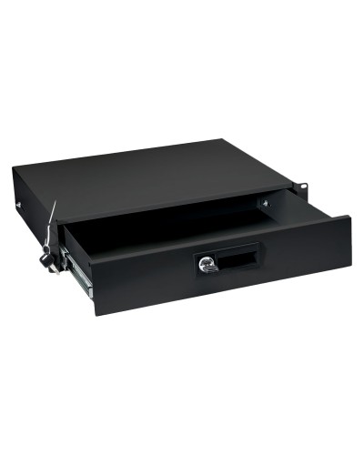 DRW-2U-BK (8637c). Ящик для документов 2U, глубиной 360 мм, цвет черный. CABEUS в Рязани