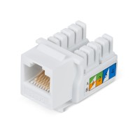 KJ-RJ45-Cat.5e-90 (7008c): Вставка Keystone Jack RJ-45