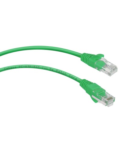 PC-UTP-RJ45-Cat.5e-1.5m-GN (7692c), зелёный. Патч-корд медный. CABEUS в Рязани