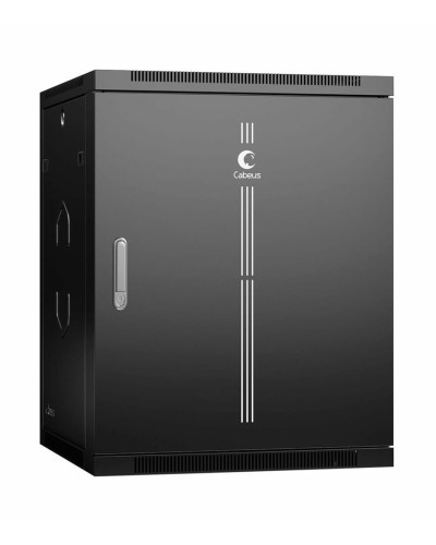 SH-05F-15U60/60m-R-BK (10746c). Шкаф телекоммуникационный 19 настенный 15U. CABEUS в Рязани