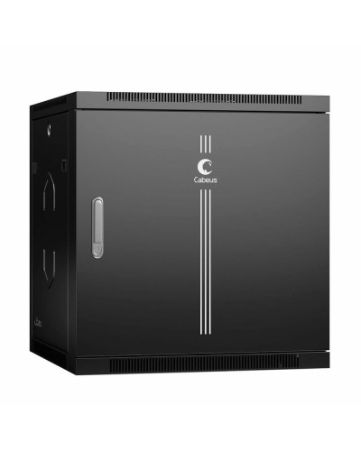 SH-05F-12U60/60m-R-BK (10744c). Шкаф телекоммуникационный 19 настенный 12U. CABEUS в Рязани