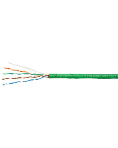 UTP-4P-Cat.5e-SOLID-LSLTx-GN (10990c). Кабель «витая пара» (LAN) для структурированных систем связи. CABEUS в Рязани