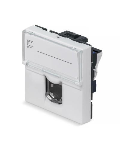 KJ-RJ45-Cat.6-180T-FP-L-45 (11842c): Вставка Keystone Jack RJ-45 в Рязани