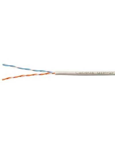 UTP-2P-Cat.5e-SOLID-LSZH-GY-500 (11213c). Кабель «витая пара» (LAN) для структурированных систем связи. CABEUS в Рязани