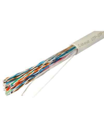 UTP-25P-Cat.5-IN-LSZH (10167c). Кабель «витая пара» (LAN) для структурированных систем связи. CABEUS в Рязани