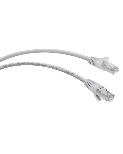 PC-SSTP-RJ45-Cat.6a-0.5m-LSZH (7900c), серый. Патч-корд медный. CABEUS в Рязани