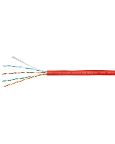 UTP-4P-Cat.5e-SOLID-LSZH-RD (9778c). Кабель «витая пара» (LAN) для структурированных систем связи. CABEUS в Рязани