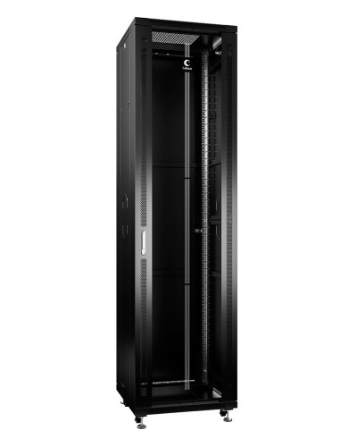 SH-05C-42U60/100-BK (8544c). Шкаф телекоммуникационный 19 напольный 42U. CABEUS в Рязани