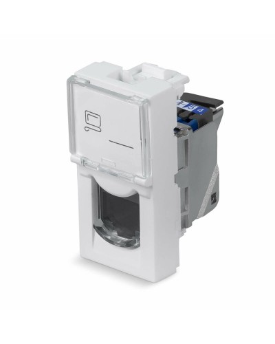 KJ-RJ45-Cat.6-SH-180T-FP-L-22,5 (11841c): Вставка Keystone Jack RJ-45 в Рязани