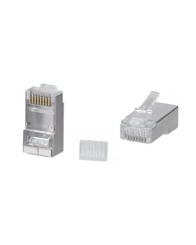 8P8C-SH-C6-TWP (100 шт) (7779c). Разъем RJ-45. CABEUS в Рязани