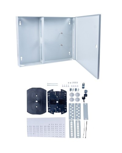 FO-WL-16-SC/2LC/FC/ST-FP-K (12302c). Бокс оптический настенный. CABEUS в Рязани