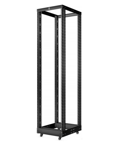 RA-32U-1000-BK (10158c). Открытая стойка 19, 32U, двухрамная, усиленная, цвет черный. CABEUS в Рязани