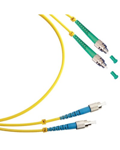 FOP(d)-9-FC/APC-FC/UPC-5m (8105c). Патч-корд оптический. CABEUS в Рязани