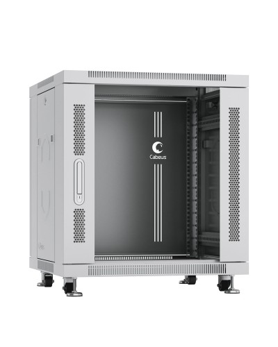 SH-05C-12U60/60 (7645c). Шкаф телекоммуникационный 19 напольный 12U. CABEUS в Рязани