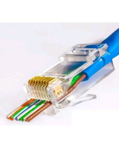 8P8C-C6-FC (100 шт) (10795c). Разъем RJ-45. CABEUS в Рязани