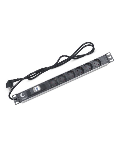 PDU-6P-B-2EU (7292c). Блок розеток 19. CABEUS в Рязани