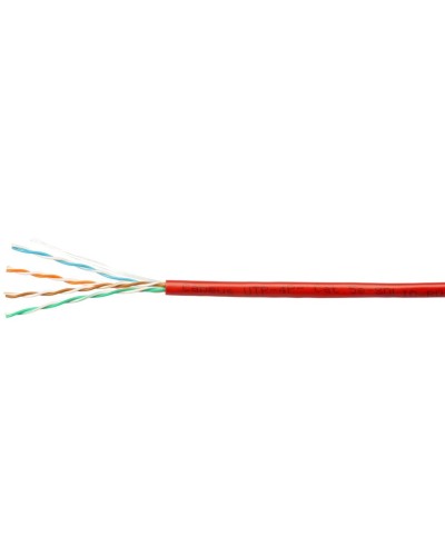 UTP-4P-Cat.5e-SOLID-RD-100 (7249c-5). Кабель «витая пара» (LAN) для структурированных систем связи. CABEUS в Рязани