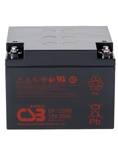 CSB GP 12260. Аккумулятор герметичный свинцово-кислотный. CSB в Рязани