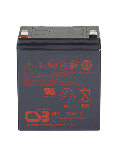 CSB HRL 1225W FR. Аккумулятор герметичный свинцово-кислотный. CSB в Рязани