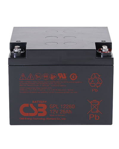 CSB GPL 12260. Аккумулятор герметичный свинцово-кислотный. CSB в Рязани