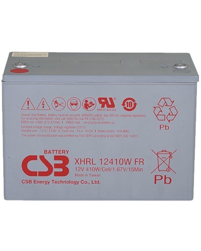 CSB XHRL 12410W FR. Аккумулятор герметичный свинцово-кислотный. CSB в Рязани