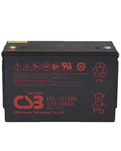 CSB GPL 121000. Аккумулятор герметичный свинцово-кислотный. CSB в Рязани