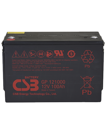 CSB GP 121000. Аккумулятор герметичный свинцово-кислотный. CSB в Рязани