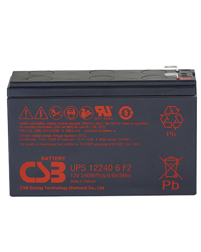 CSB UPS 122406. Аккумулятор герметичный свинцово-кислотный. CSB в Рязани