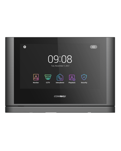 CDV-1024MA/VZ (светлое серебро) Black Smog. Монитор видеодомофона цветной. Commax в Рязани