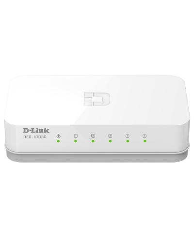 DES-1005C/B1A. Коммутатор с 5 портами 10/100Base-TX. D-Link в Рязани