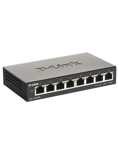 DGS-1100-08V2/A1A. Коммутатор. D-Link в Рязани