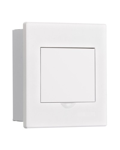 Корпус ЩРВ-М 4 модуля IP41 встраиваемый белая дверь (31100DEK). Корпус пластиковый. DEKraft в Рязани