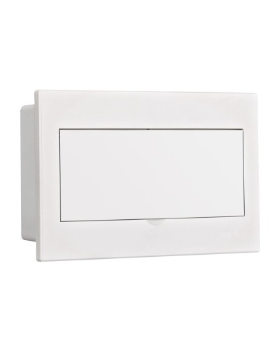 Корпус ЩРВ-П 13 модулей IP41 встраиваемый белая дверь (31083DEK). Корпус пластиковый. DEKraft в Рязани