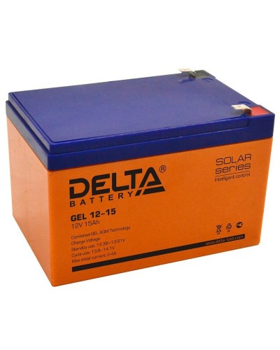 Delta GEL 12-15. Аккумулятор герметичный свинцово-кислотный. Delta в Рязани