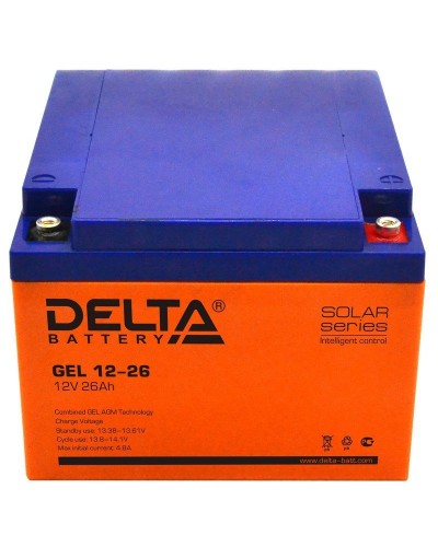 Delta GEL 12-26. Аккумулятор герметичный свинцово-кислотный. Delta в Рязани