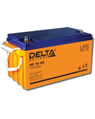 Delta HR 12-65. Аккумулятор герметичный свинцово-кислотный. Delta в Рязани