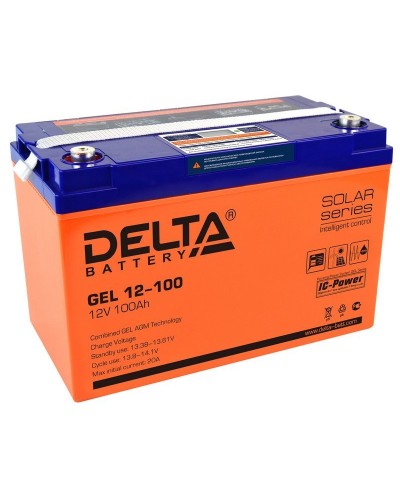 Delta GEL 12-100. Аккумулятор герметичный свинцово-кислотный. Delta в Рязани