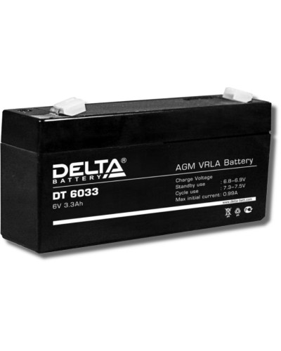 Delta DT 6033. Аккумулятор герметичный свинцово-кислотный. Delta в Рязани