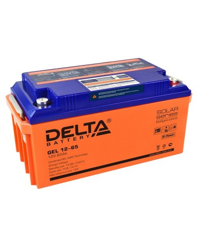 Delta GEL 12-65. Аккумулятор герметичный свинцово-кислотный. Delta в Рязани
