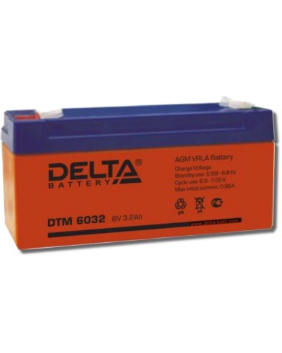 Delta DTM 6032. Аккумулятор герметичный свинцово-кислотный. Delta в Рязани