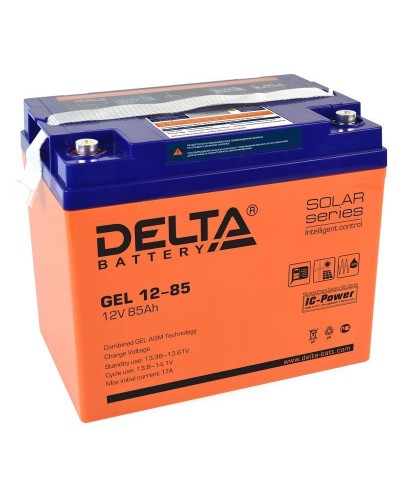 Delta GEL 12-85. Аккумулятор герметичный свинцово-кислотный. Delta в Рязани